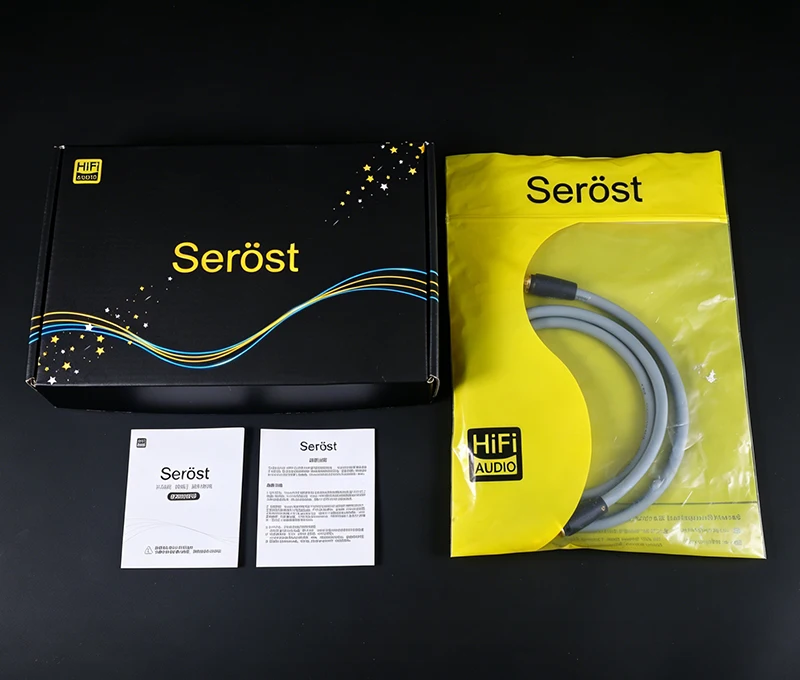 Serost Star HiFi Audio sauerstofffreies Kupfer OFC 3,5mm AUX zu XLR Balance-Adapter-Verbindungskabel für Mikrofon, Verstärker, Lautsprecher – Detail 7
