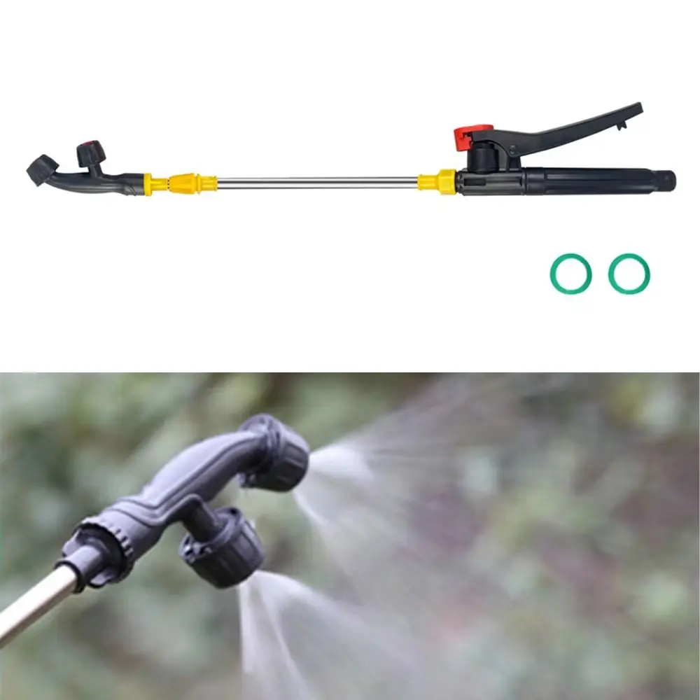 Stainless Steel Retractable Sprayer Rod Water-efficient Windproof Garden Sprayer Portable Pressurized Irrigation Nozzles