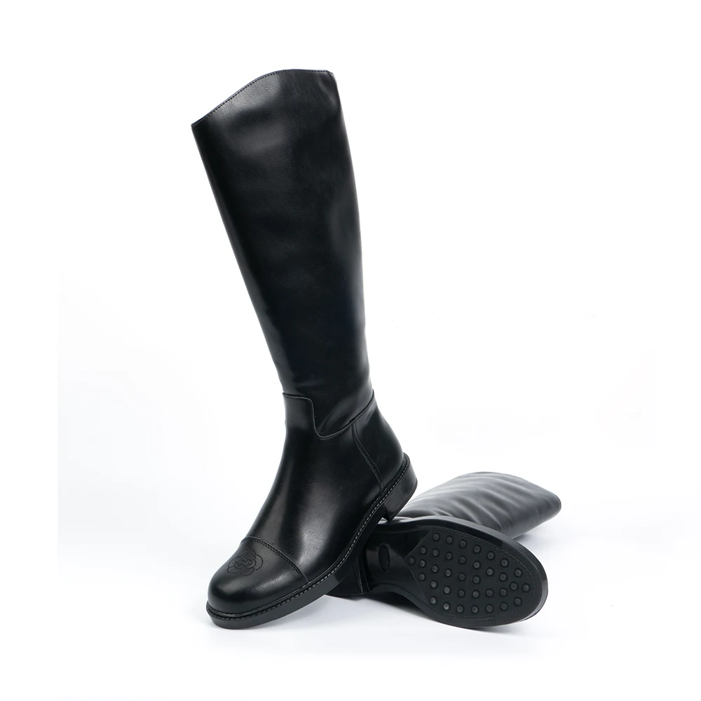 Botas femininas de combate minimalistas com cadarço, plataforma de salto grosso de 5cm, estilo britânico, sola grossa, aumento de altura, botas casuais