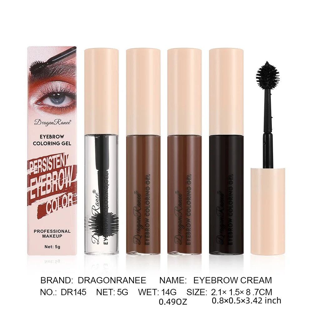 Wenkbrauwverfcrème is waterdicht en langdurig, niet gemakkelijk te vervagen, lichtgekleurde wenkbrauwverfcrème, stylingwenkbrauwcrème, gemakkelijk te kleuren, slim geverfde wenkbrauwverfcrème, langdurig, zweetbestendig, niet gemakkelijk uit te smeren, natuurlijke kleur Wenkleurig