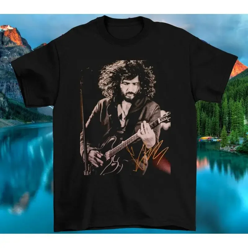 Rare Chris Cornell Signature T Shirt Black Classic