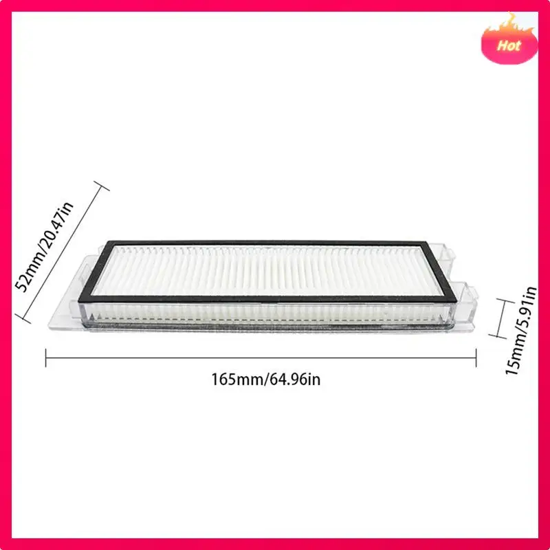 AD-Robotic P10 Qrevo Juego de accesorios para barredora: cepillo principal, sistema de filtro, cepillo lateral, bolsa para el polvo, trapo de limpieza