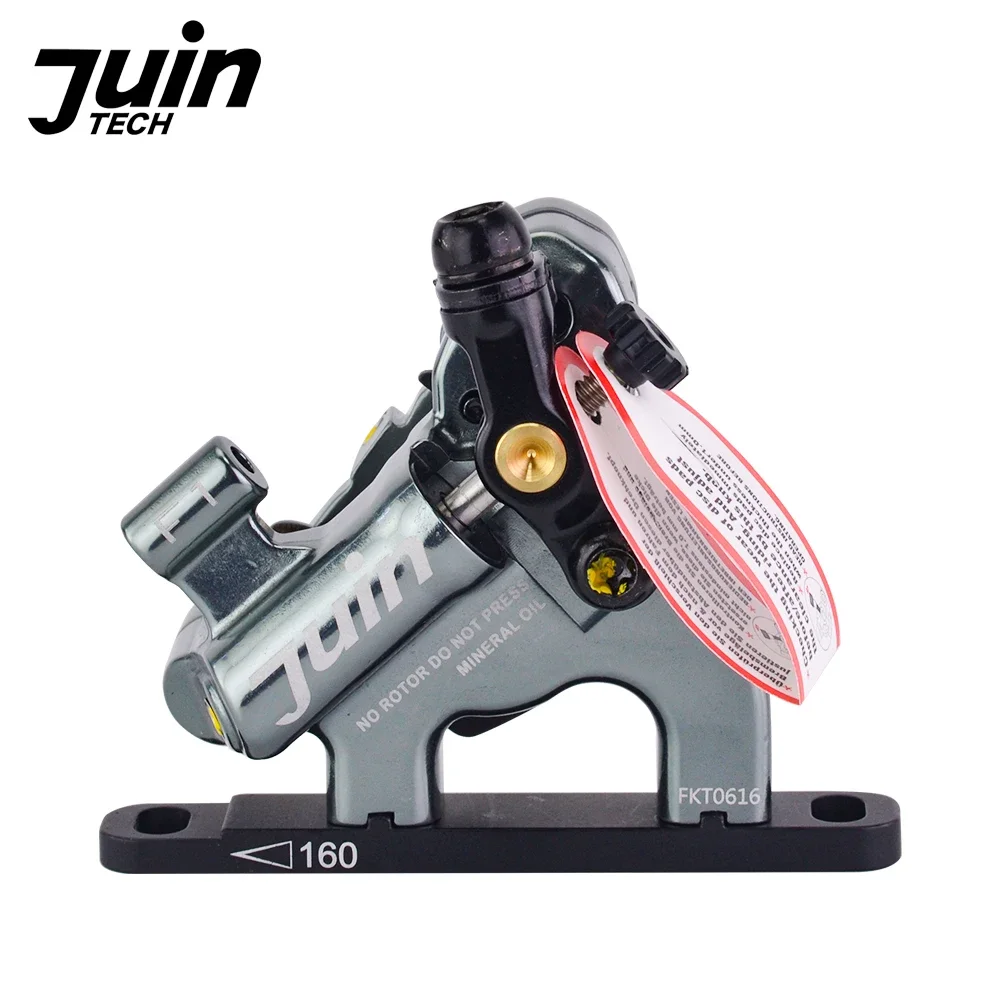 Juin Tech F1 Flat Mount With Adapter Disc Brake Caliper Line Pull