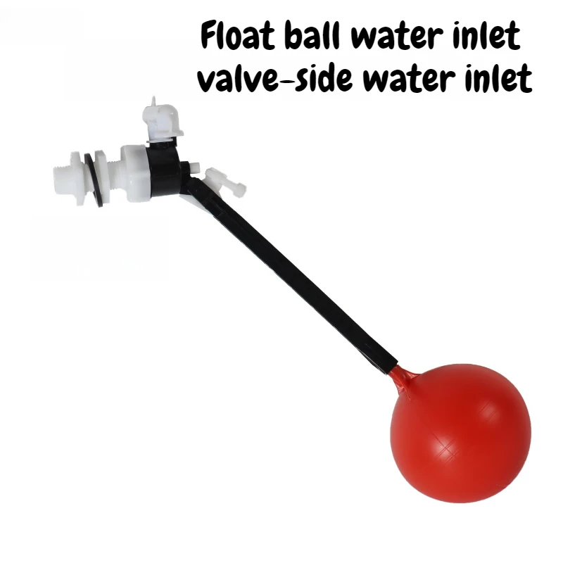 Rust Proof Toilet Tank Accessories Lightweight Float Ball Water Inlet Valve Wear Resistant Filling Valves Silent Toilet Parts