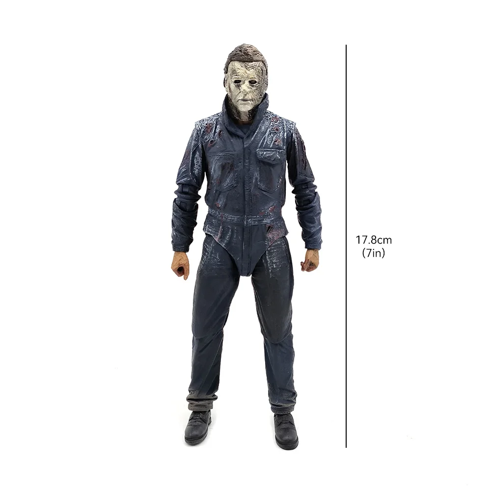 Neca 60651 Halloween Ends Ultimate Michael Myers Anime Action Figure Collection Doll Model Toy Christmas Birthday Gift