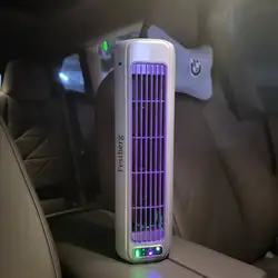 3in1 Air Fan Cooling Air Car Desk Tower Fan Portable Ozone Deodorization Negative Ion Fresh Air Cold Air Function