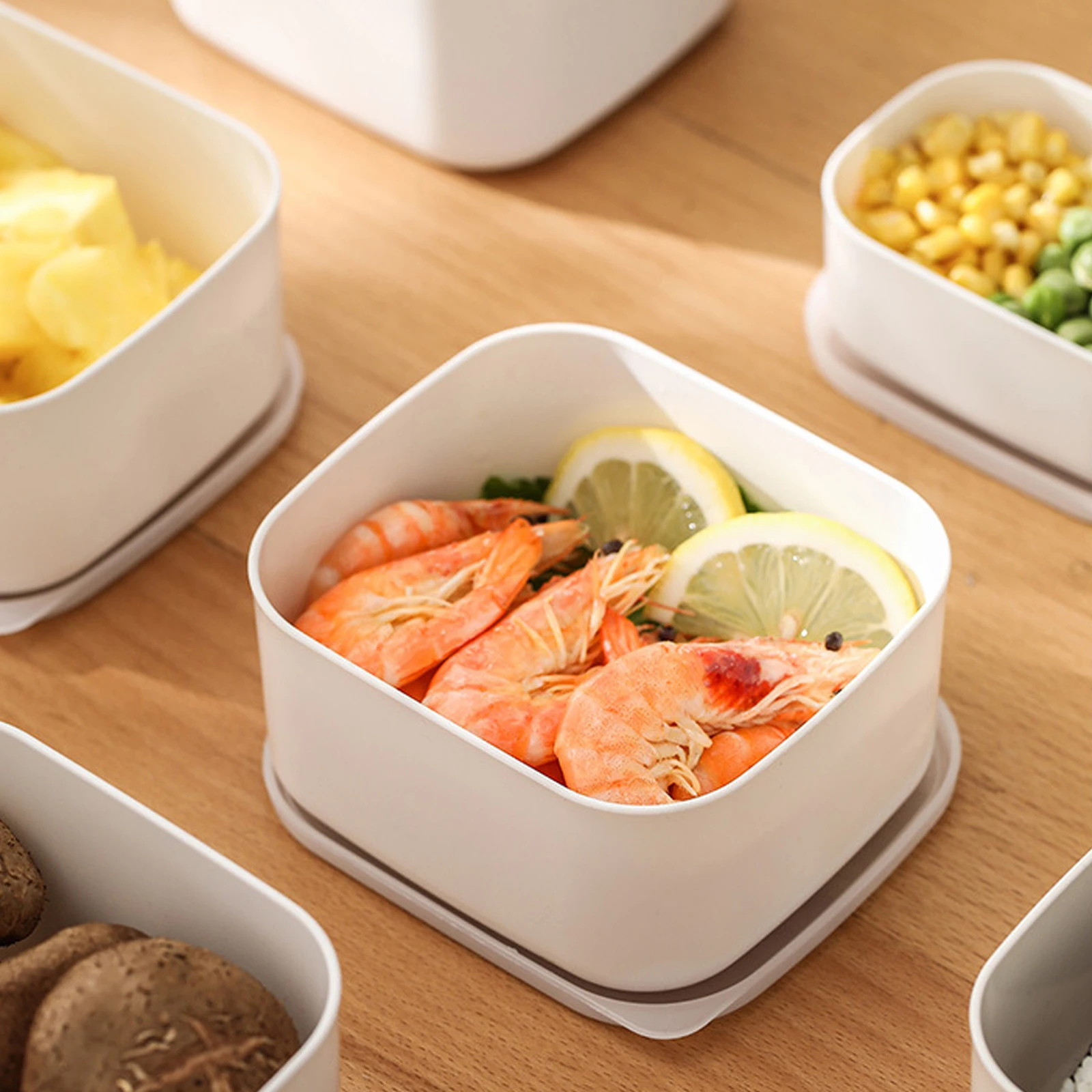 

Professional Cheese Slice Storage Box Exquisite Workmanship Lid Design Easy Clean Fridge Fresh Keeping