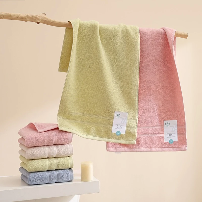 Household Pure Cotton Face Towel Adult Shower Absorbent Soft Towel Suitable for Beauty Salons Weddings Gift Towels