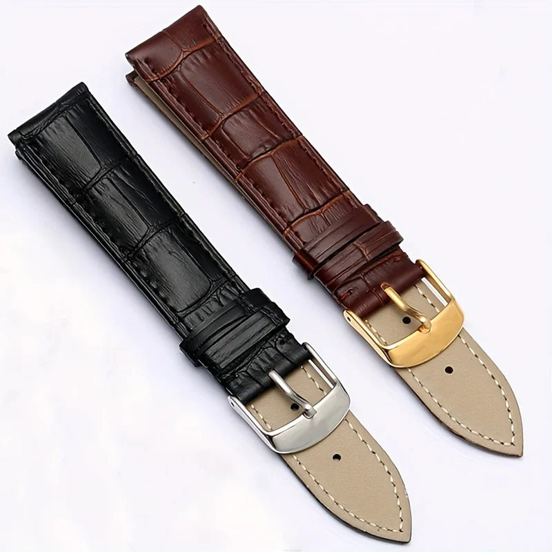 Watch Band Genuine Leather Straps Watchbands 12mm 18mm 20mm 22mm Watch Accessories Suitable For DW Watches Galaxy Watch Gear S3