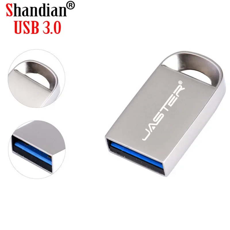 SHANDIAN USB 3.0 Mini USB Metal 4GB 16GB 32G 64GB Flash Drive pen drive waterproof usb stick pen drive High speed customer logo