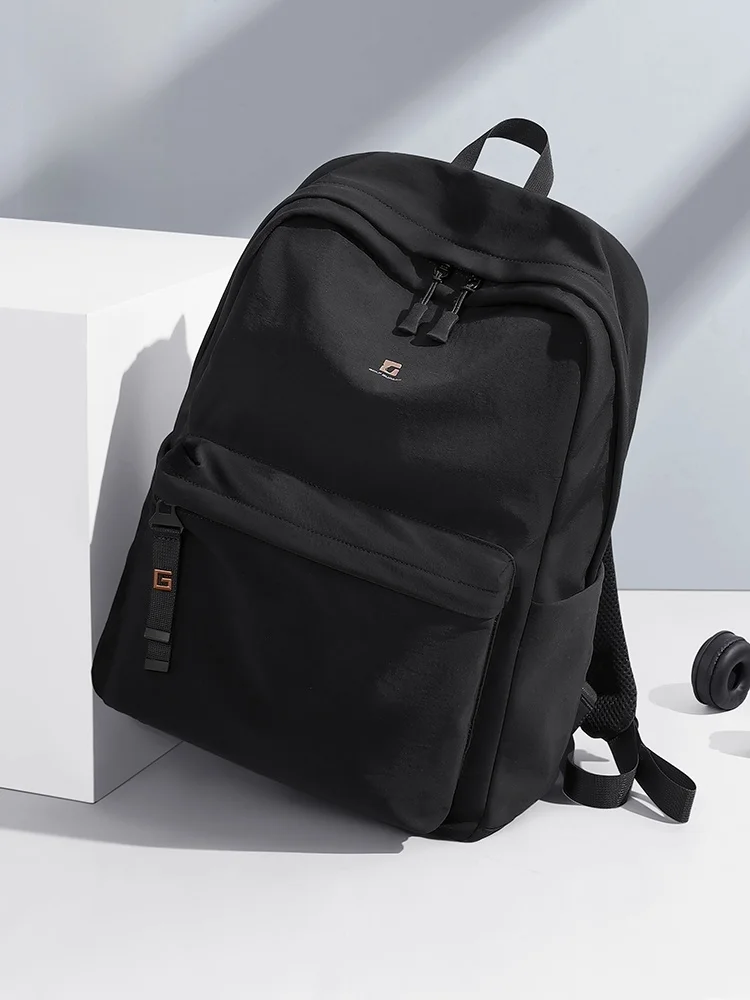 golf-travel-backpack-unisex-13314-inch-laptop-bag-student-bookbag-waterproof-soft-handle-daily-use-zipper-closure-canvas-strap