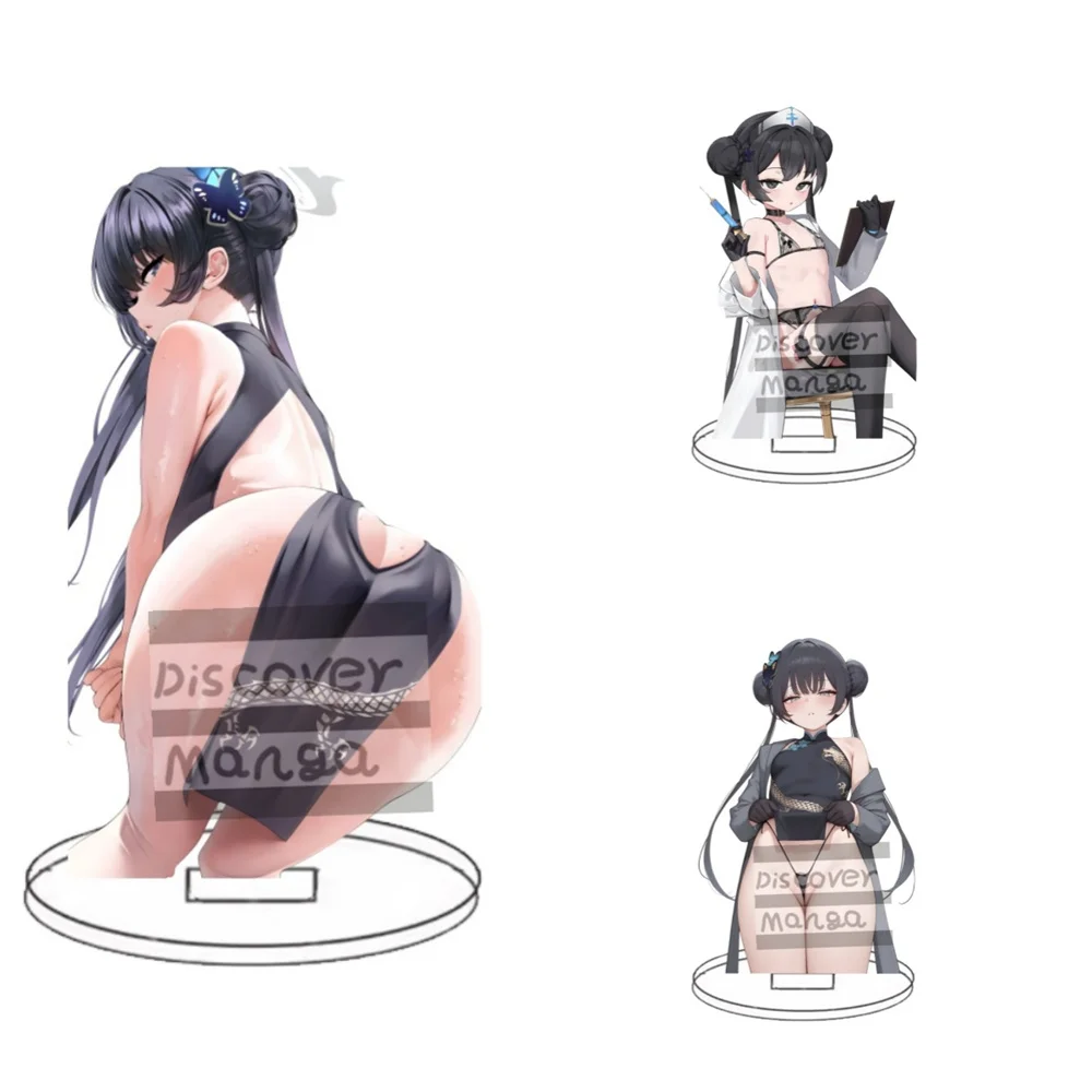 

15CM Charm Anime sexy Blue Archive Acrylic Stand Model Cosplay Characters Ornament Accessories Good Collection Gifts