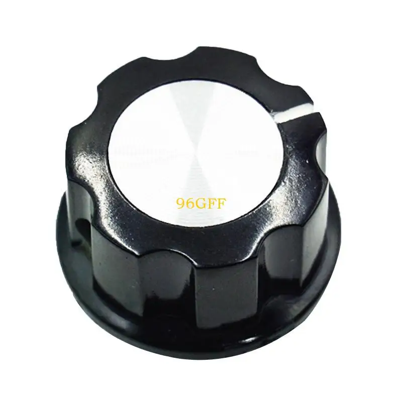 96GF Potentiometer Control Knob Volume Control Adjustment Rotary Switch Adjustable Rotate Button 360 Degrees Rotation