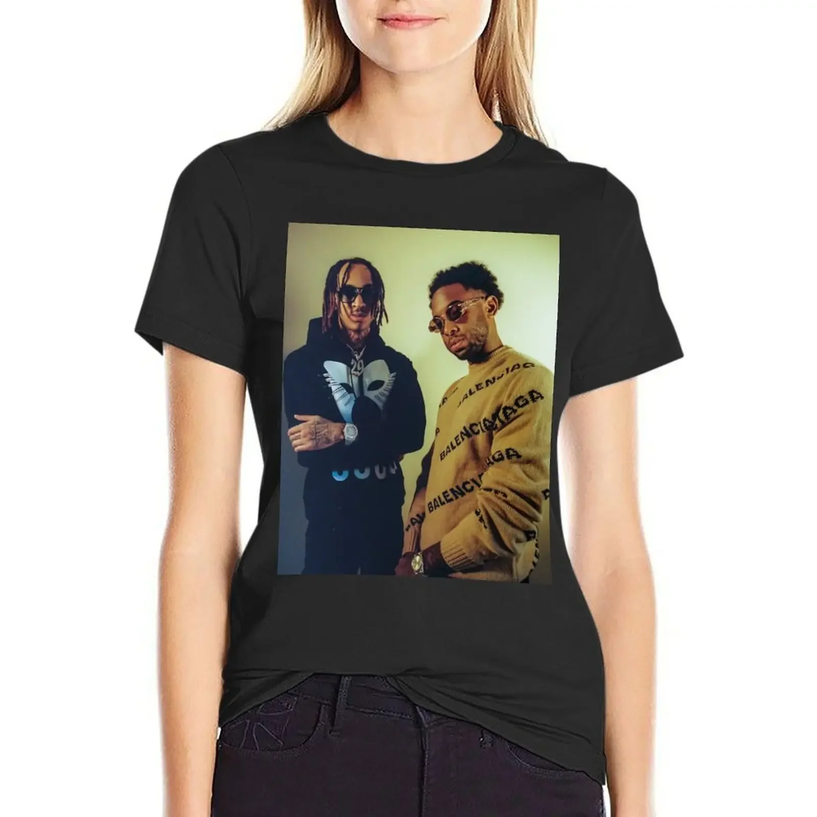 

D BLOCK EUROPE T-Shirt sports fans tees female cropped t shirts for Women