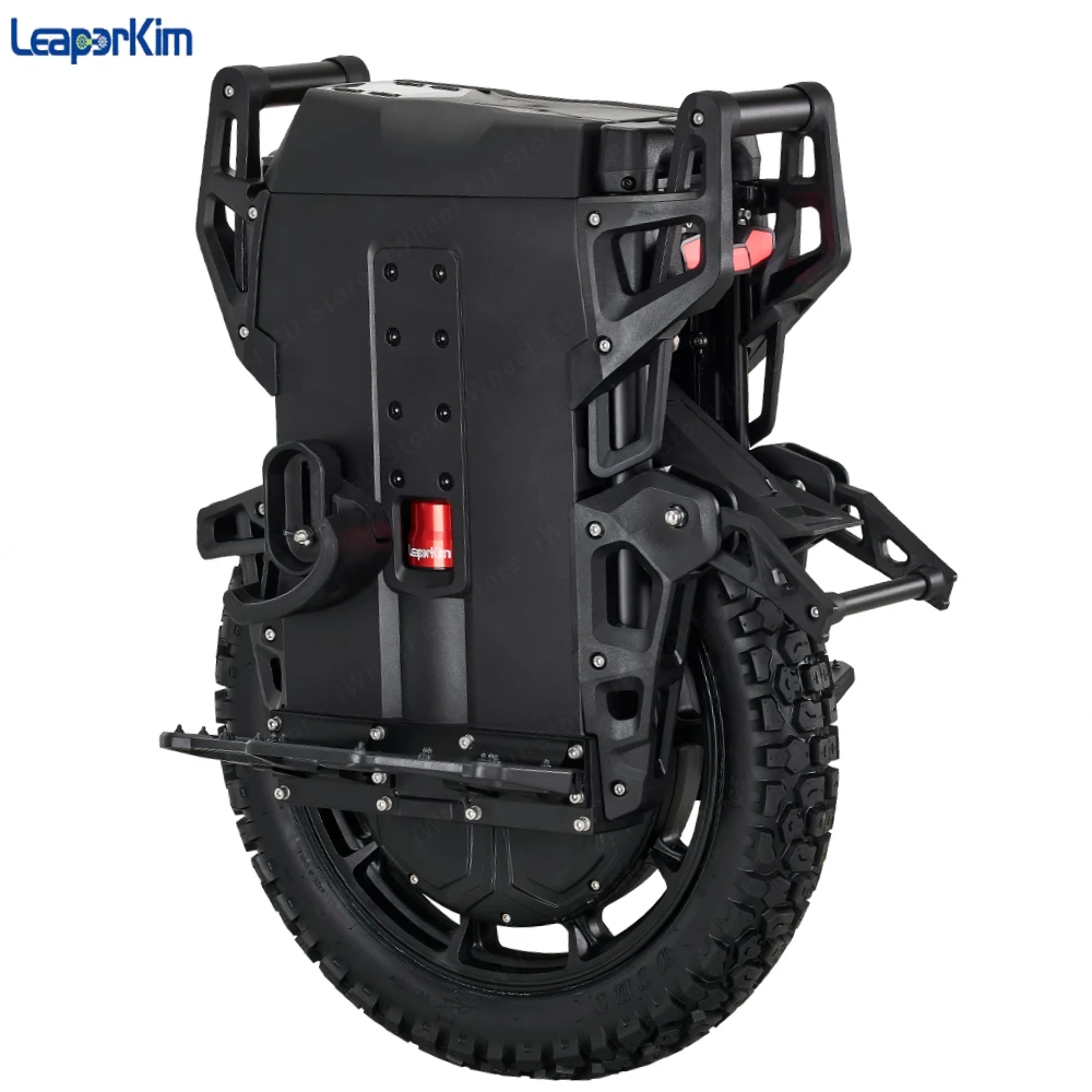 Neuestes LeaperKim Veteran Lynx S 151,2V 2700Wh Akku Smart BMS 3800W Motor Elektrisches Einrad 2,75-14 Schlauchlos 90mm Federweg – Detail 24