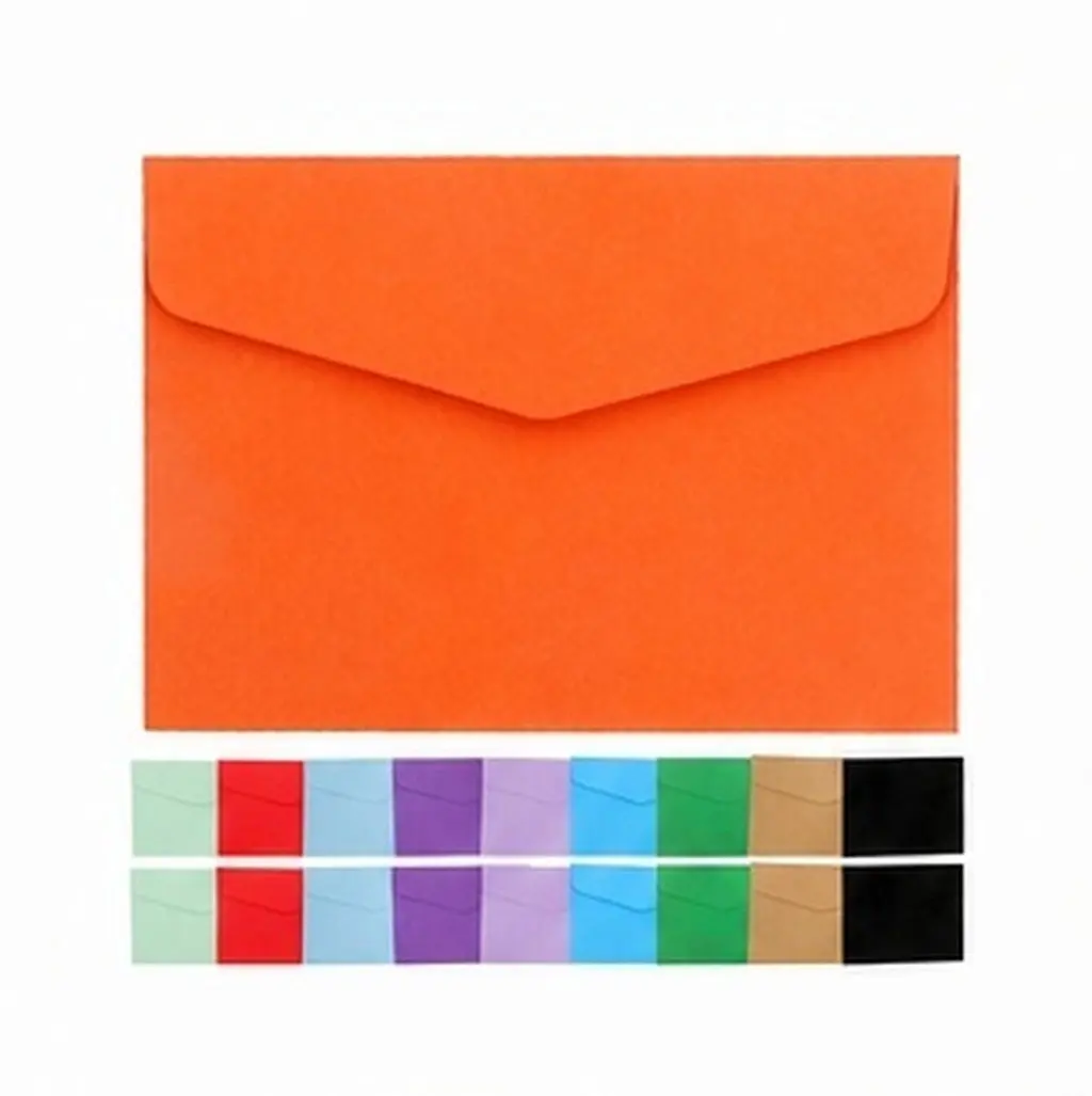 70 pcs Envelopes Paper Halloween Christmas New Year Budget Cash Envelopes Card Envelope Coin Envelope Color Envelope Small