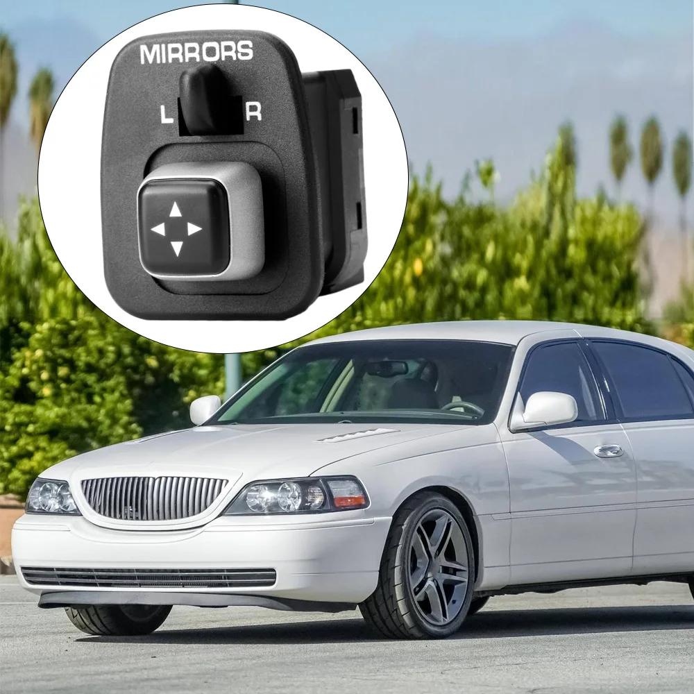 

8 Pins Rear View Mirror Control Switch Button For Lincol Town 2003-2008 SMP 2006-2007 3W1Z17B676AA 7W1Z17B676AA