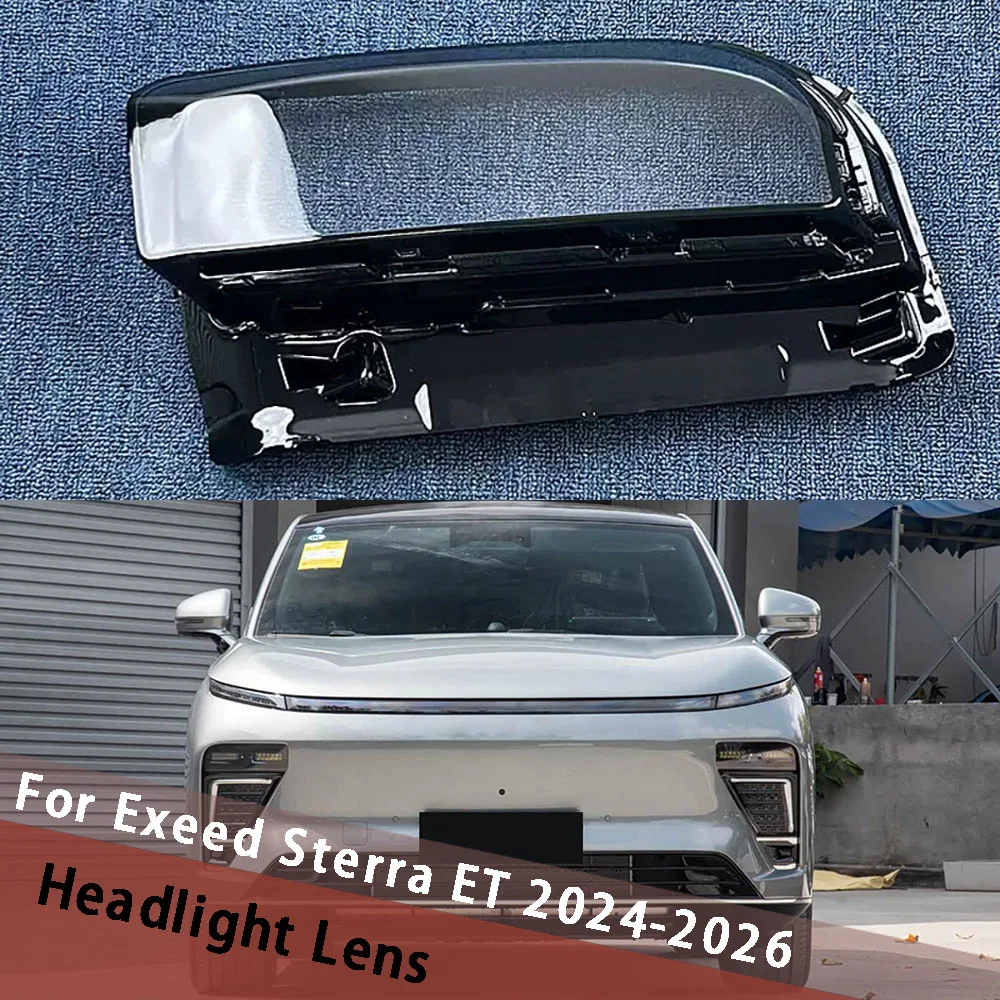 For Exeed Sterra ET 2024 2025 2026 Headlamp Case Headlight Cover Head Lamp Shell Lens Caps Light Lampshade Lampcover Housing
