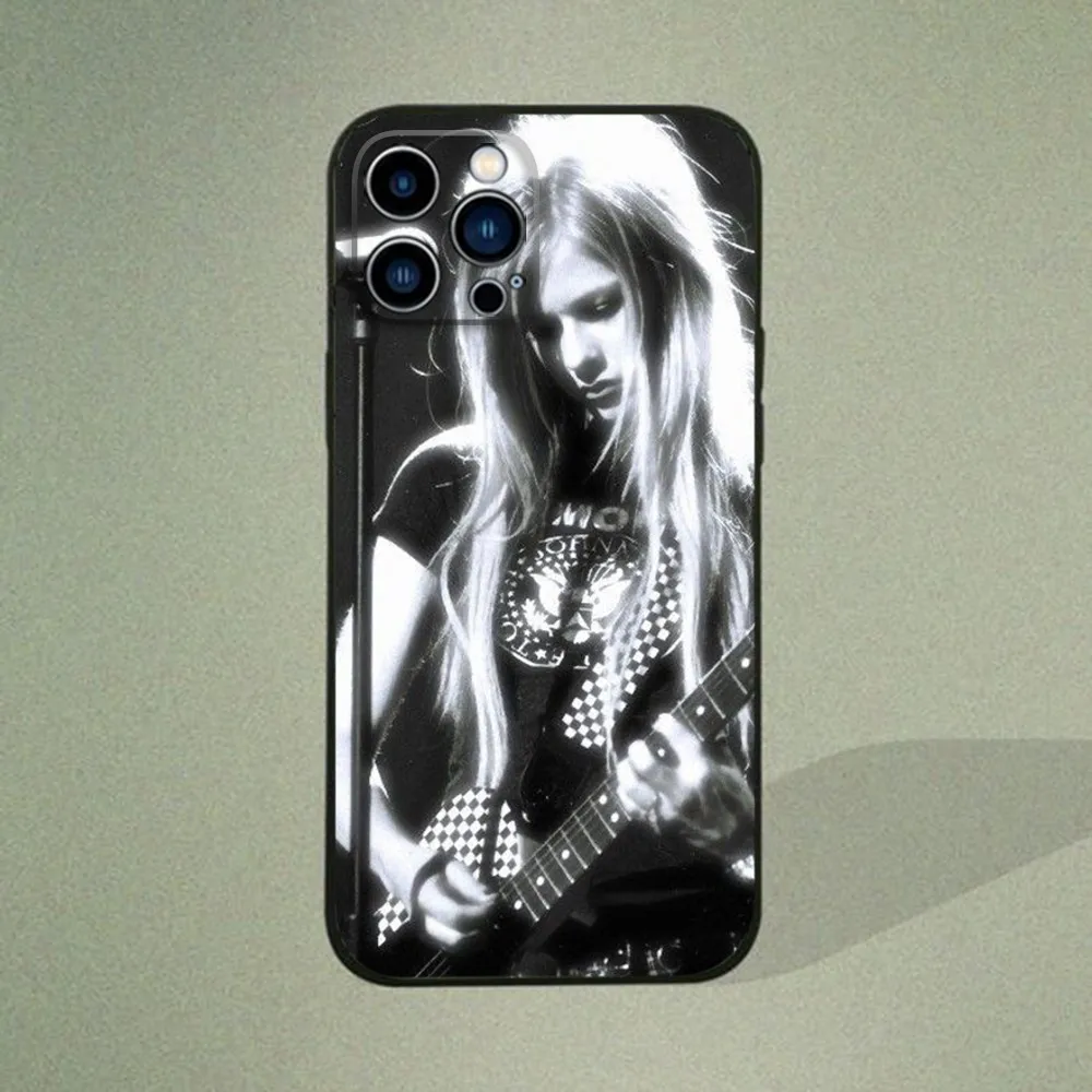 Singer A-Avril L-Lavigne Phone Case  for IPhone 15,14,13,12,11 Pro Max Mini 8,7 Plus SE2 X XR XS MAX Silcone Soft Covers