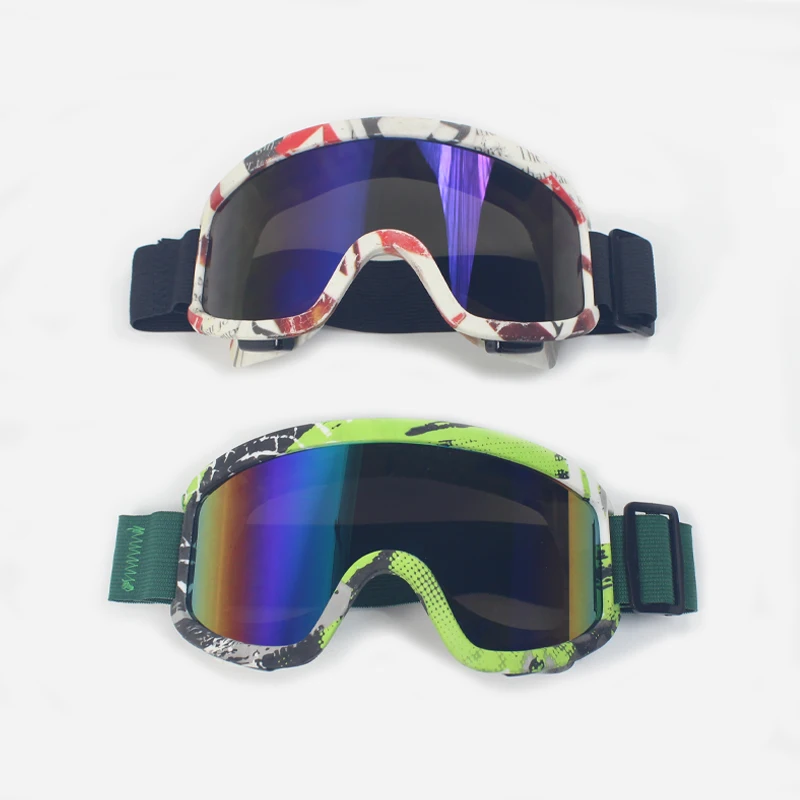 Occhiali da sci antiappannamento occhiali da moto occhiali da sci per Snowboard invernali Sport all\'aria aperta maschera da sci antivento occhiali