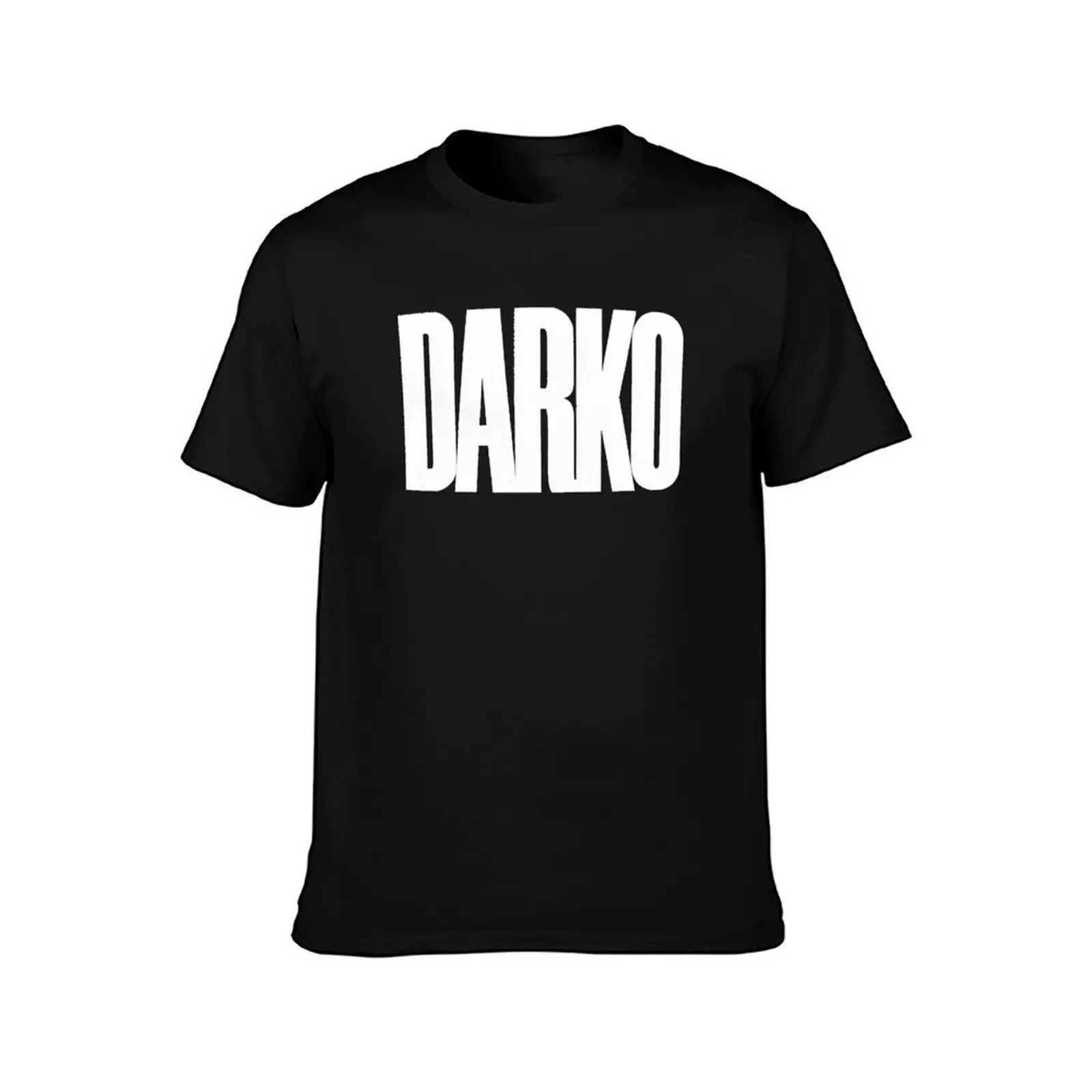 darko us quotes T-Shirt, Summer Casual Cotton Tee, Oversized Streetwear Tops, Vintage Graphic Print, Loose Fit Short Sleeve
