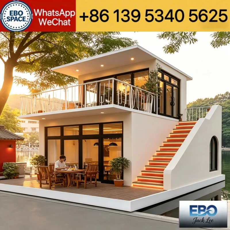 Prefabricated Expandable Container Home Insulated Mobile Villa Space Capsule House Windproof Portable Cabin For Outdoor Tourism