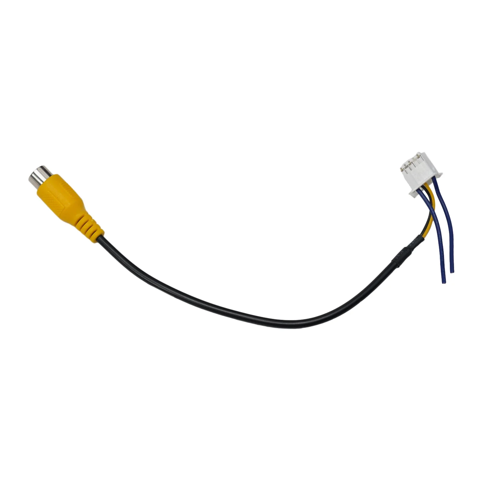 For Car Multimedia Systems 10 Pin Camera Adapter Backup Camera Cable ABS Material Anti-corrosion Direct Installation