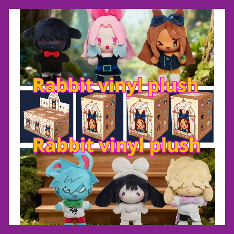 

New Genuine ALIEN STAGE Rabbit Series Vinyl Wool Blind Mystery Box Sua Ivan Action Figure Gift Keyring Fashion bag pendant girl