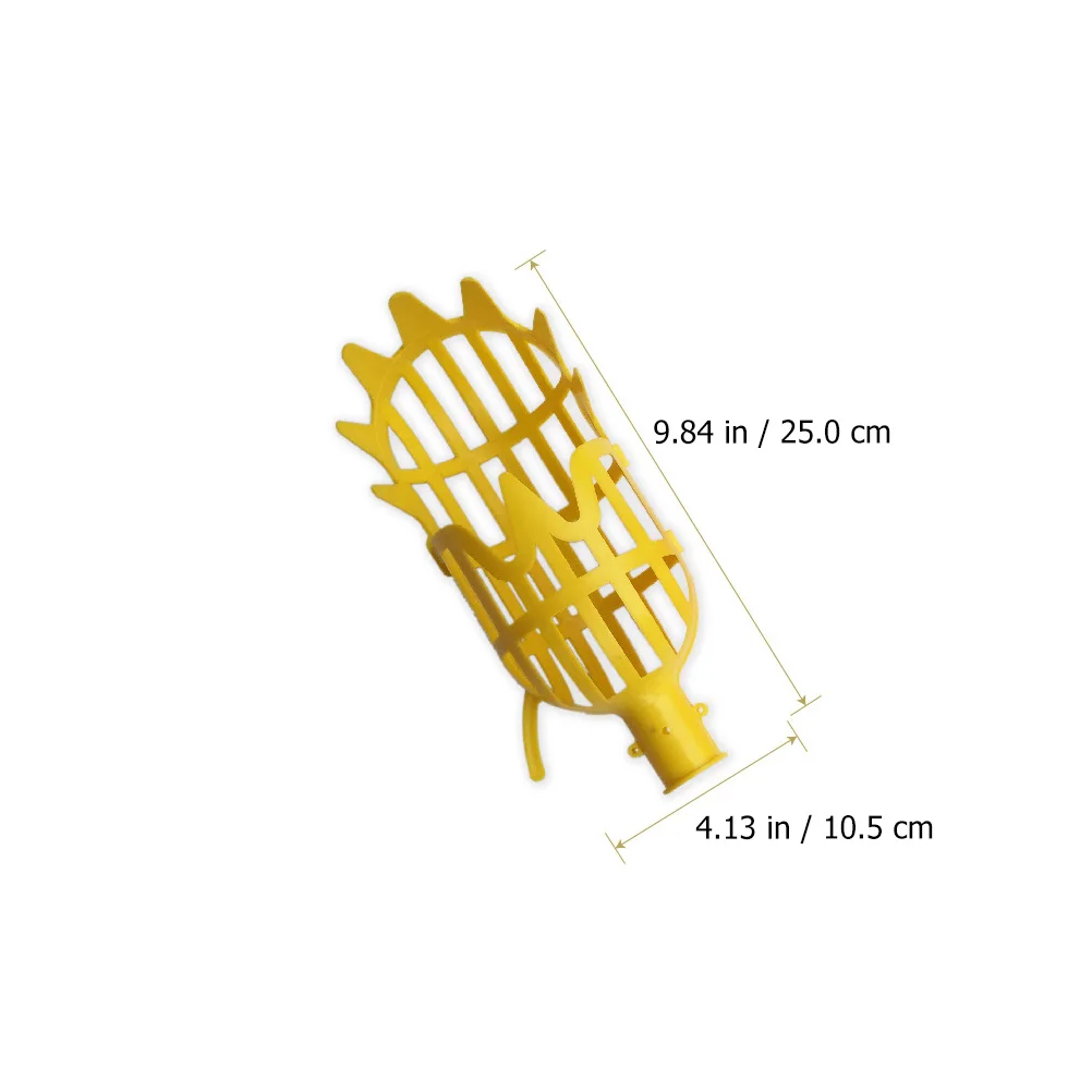 2Pcs Plastic Fruit Picking High- Fruit Picker Tool Durable Lightweight for Orchard Farm Garden