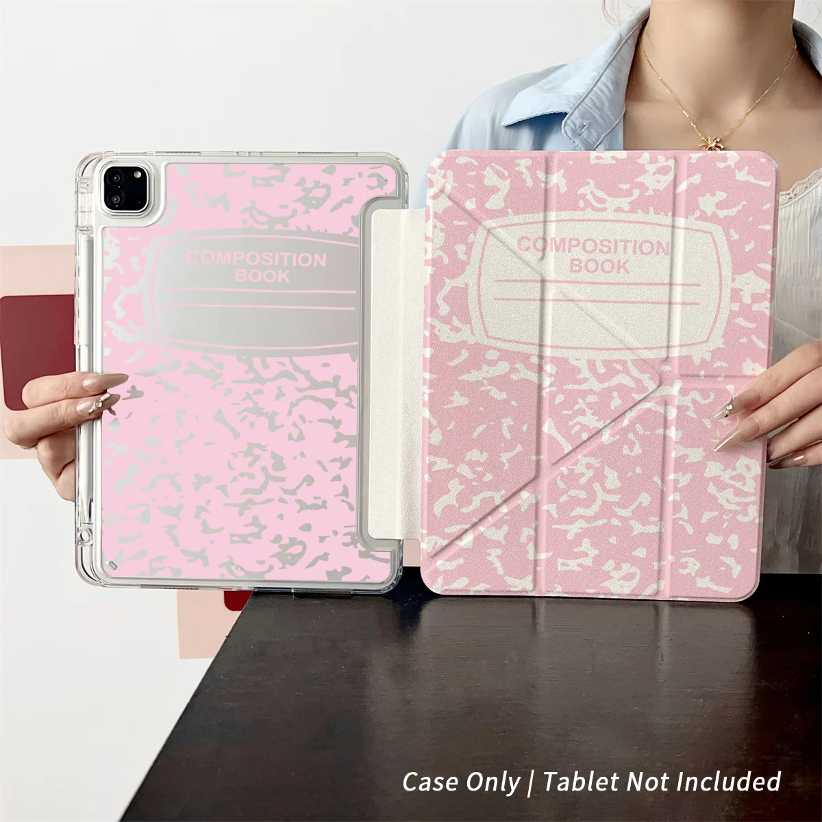 Slim Fit Premium TPU Tablet Cover, Shockproof Durable Lightweight Protective Case for iPad Samsung Huawei Honor Redmi Xiaomi