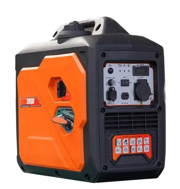 PT-034 Soundproof Inverter Diesel Open Frame Generator Frequency Conversion Portable Silent Diesel Generator 8KW