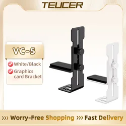 TEUCER VC-5 Chassis Fan Position GPU Support Frame Stainless Steel Video Card Support Bracket Prevent Sagging for RTX 4090 4080