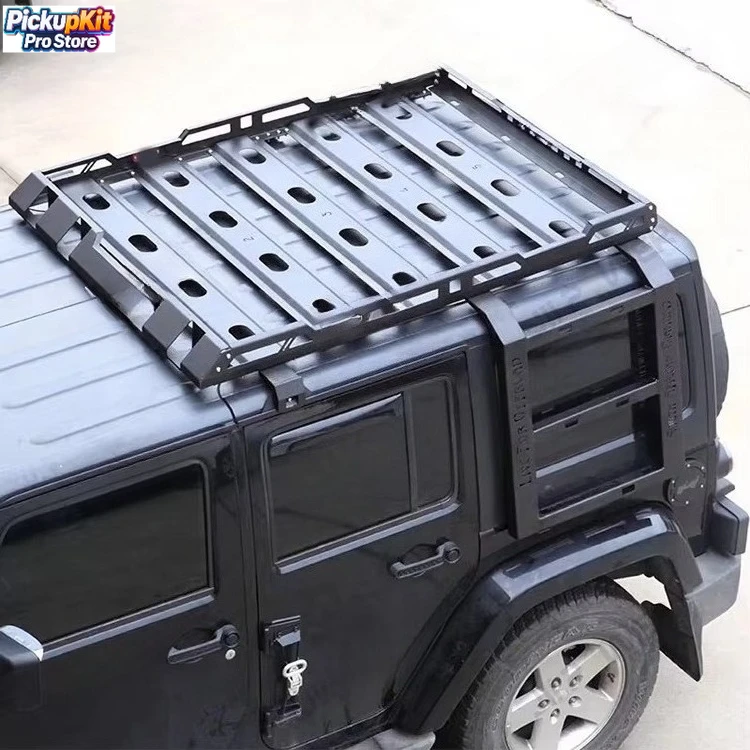 

Heavy Duty Cargo Basket with Ladder for Wrangler JL Off - Road