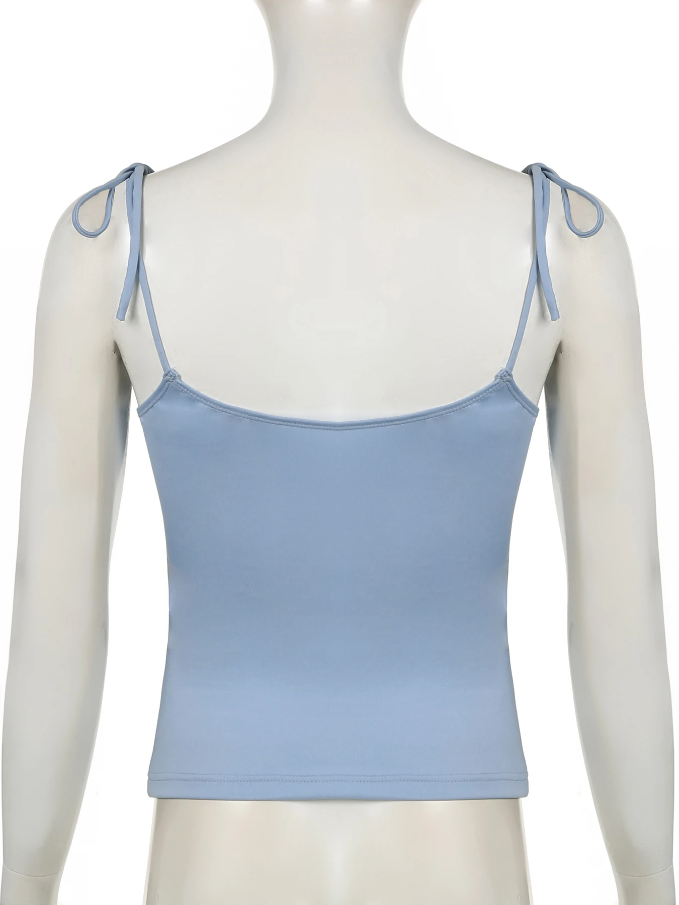 IAMSURE Sweet Lace Trim Bandage Camis Top Sexy Slim Slash Neck Sleeveless Tank Tops Women 2024 Summer Fashion Streetwear Ladies