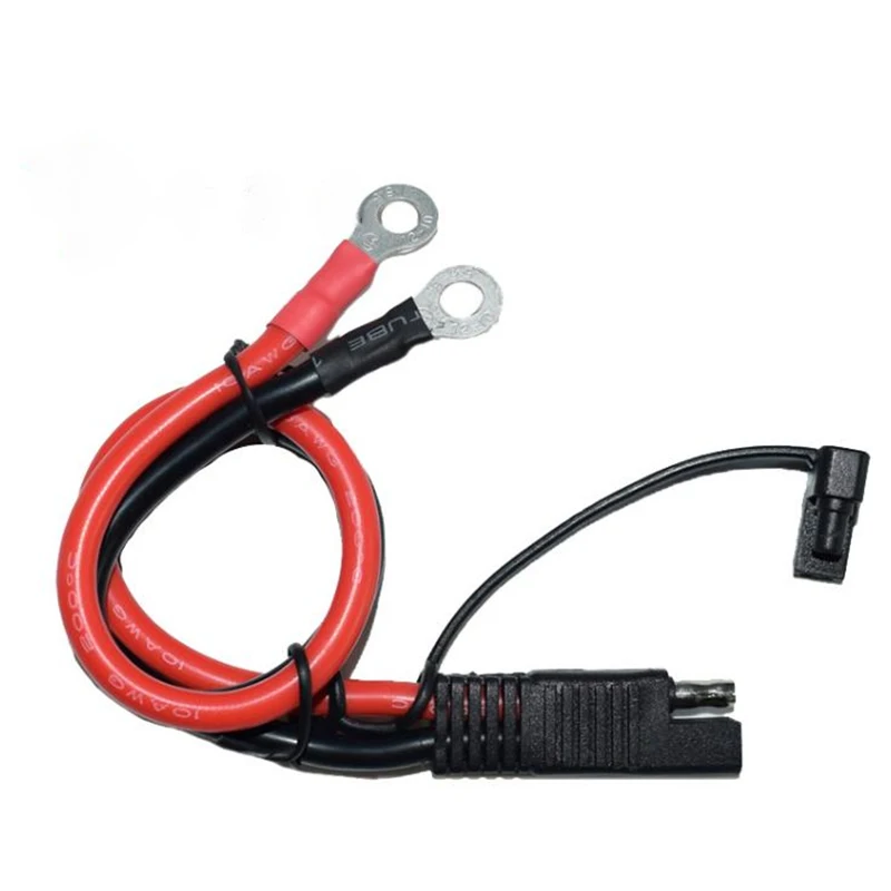10AWG SAE To O Ring Extension Cable With Dust Cover Extended Connection Line For Waterproof Dust Cap For Easy Installation