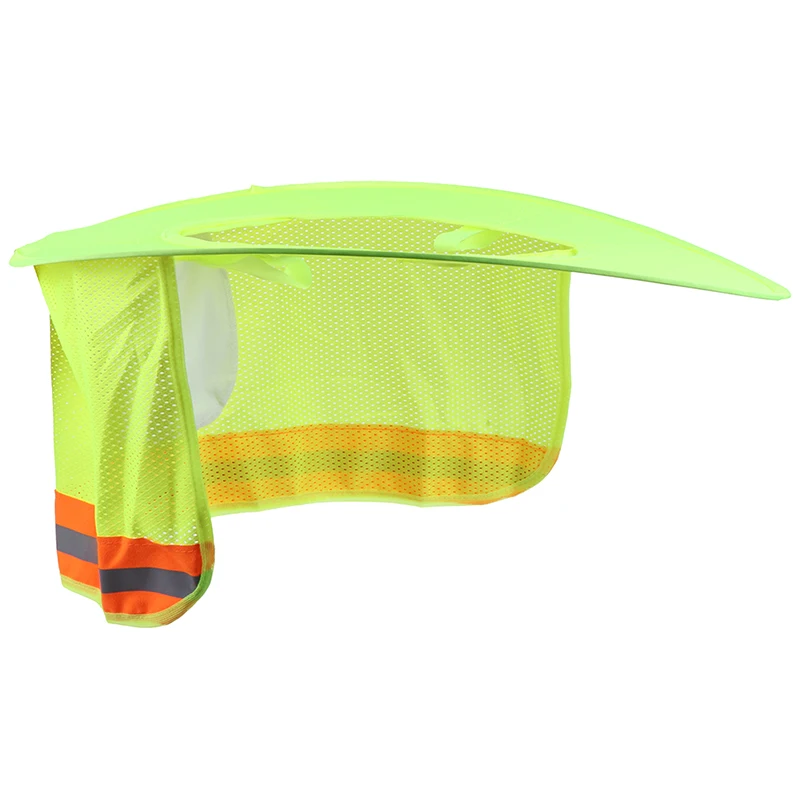 Summer Hard Hat Neck Shield Sun Shade Helmet Neck Shield Reflective Protection Prevent Sunburn For Construction Workers