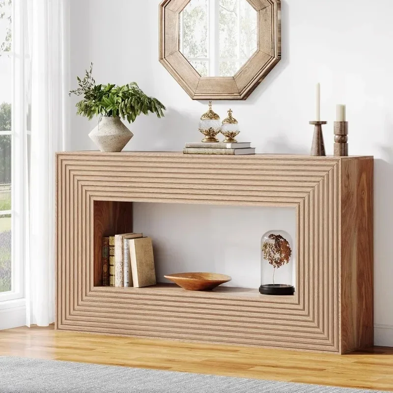 

59 Inch Long Living Room Console Table with Storage Space for Entrance Hallway