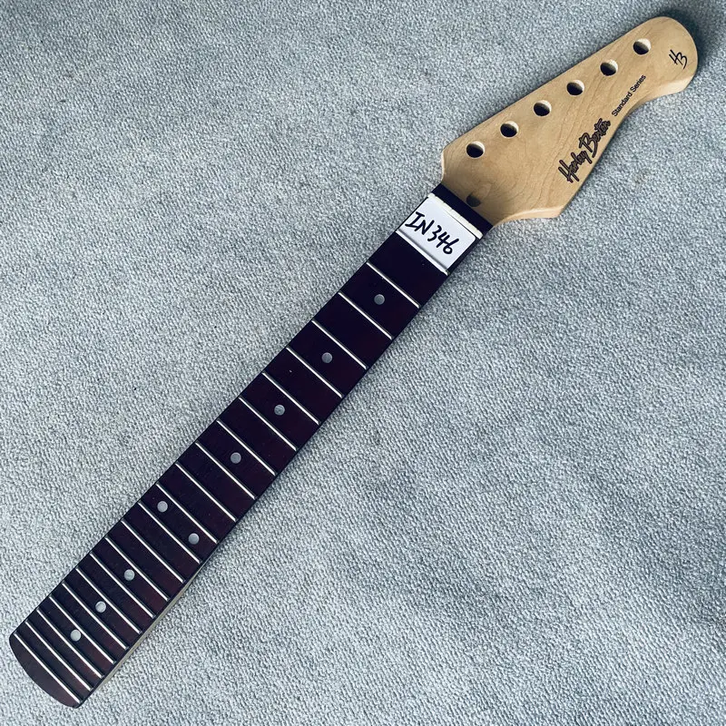 IN346 Origianl&Genuine HB MINI 21 Frets Maple+Rosewood 6 Strings ST Electric Guitar Neck Right Hand 504MM Short Scales DIY Part