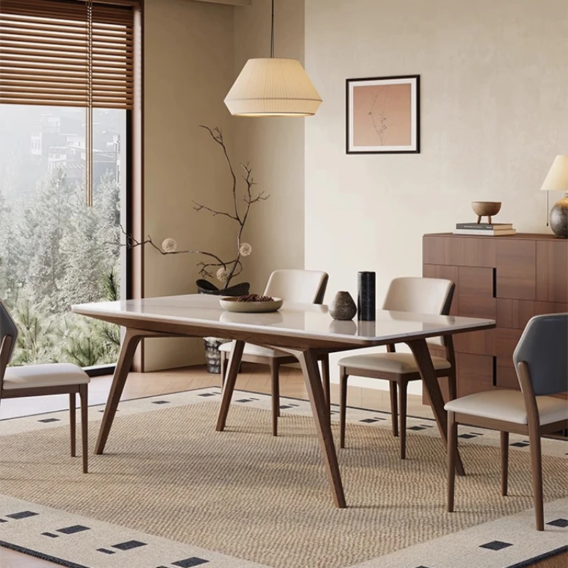 Nordic Solid Wood Dining Table Modern Simple Romantic Designer Service Dining Table Reception Special Muebles Home Furniture