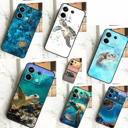 Ocean Sea Turtle Case For Xiaomi Redmi Note 13 Pro 12 11 9 10 12S 11S 10S 9S Redmi 13 12 10C 12C 13C Cover