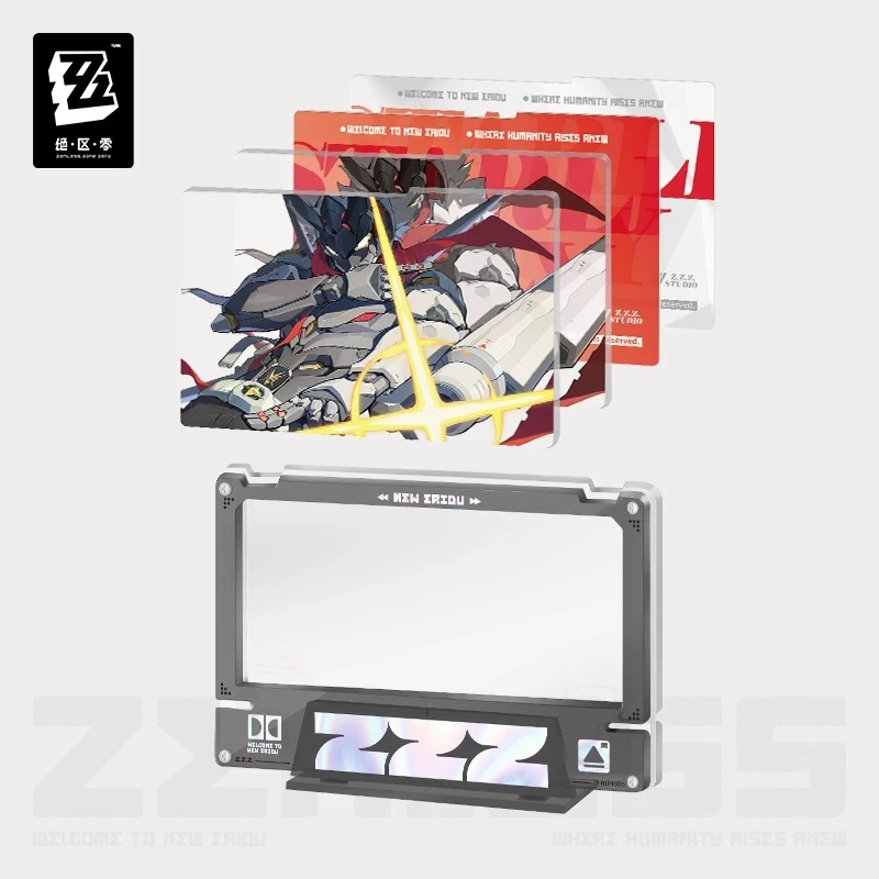 Official ZenlessZoneZero Genuine “Shadow and Painting” Series Game Merchandise: Fixed-Frame Acrylic Insert Set and Display Piece