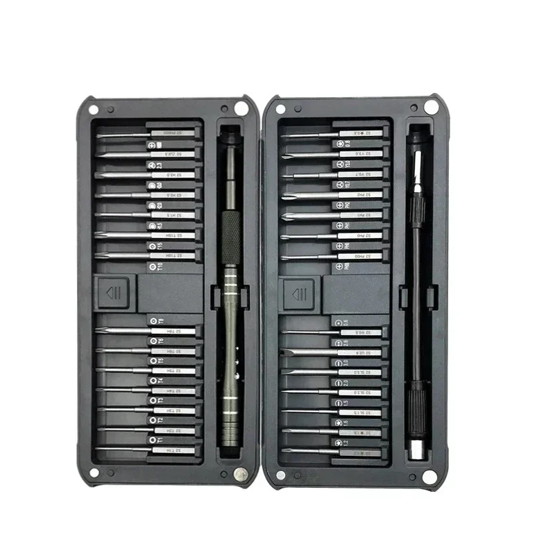 30 In 1 Precision Screwdriver Set With S2 Long Bits,  Case Professional Opening