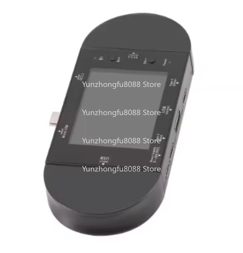 UD24 2.4 Inch Universal Serial Bus Tester DC5.5 Digital Voltmeter Ammeter Power Bank Voltage Detector Voltage QC PD Meter