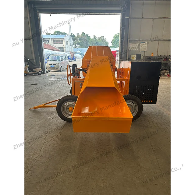Mini misturadores concretos com carregamento automático 500L