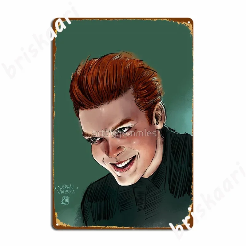 Jerome Valeska Metal Signs Cinema Living Room Club Bar Designing Wall Decor Tin sign Posters
