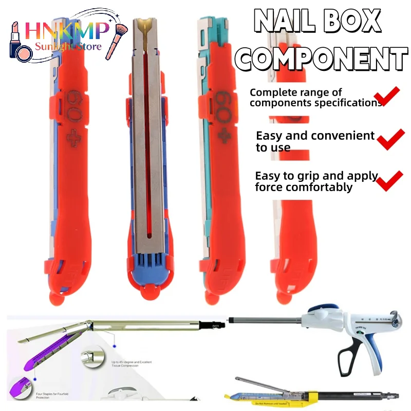 Laparoscopic Surgical Instruments Linear Cutter Needle Holder Forceps Endo Stapler For Teaching