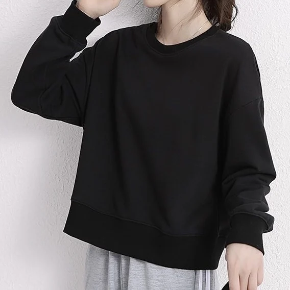 여성용 크롭 스웨트셔츠 가을 여성 의류 롱 하이스트리트 핫스위트 퍼스널 지퍼 바틱 염색 꽃무늬 카와이 Y2K 여성