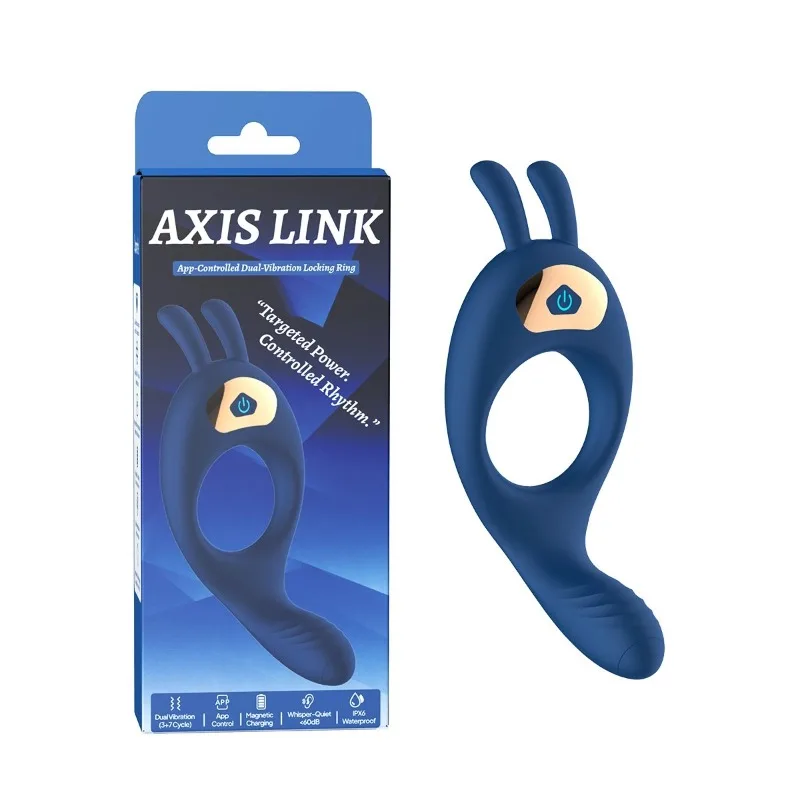 APP Vibrating Cock Ring Couple Sex Toys with 10 Modes Clitoral & Testicle Stimulation Extender Couples Vibrator for Men Women