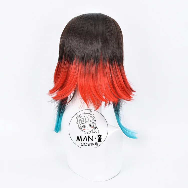 Mignon Enmu Cosplay Wig Multi-Layer Gradient Styled Halloween