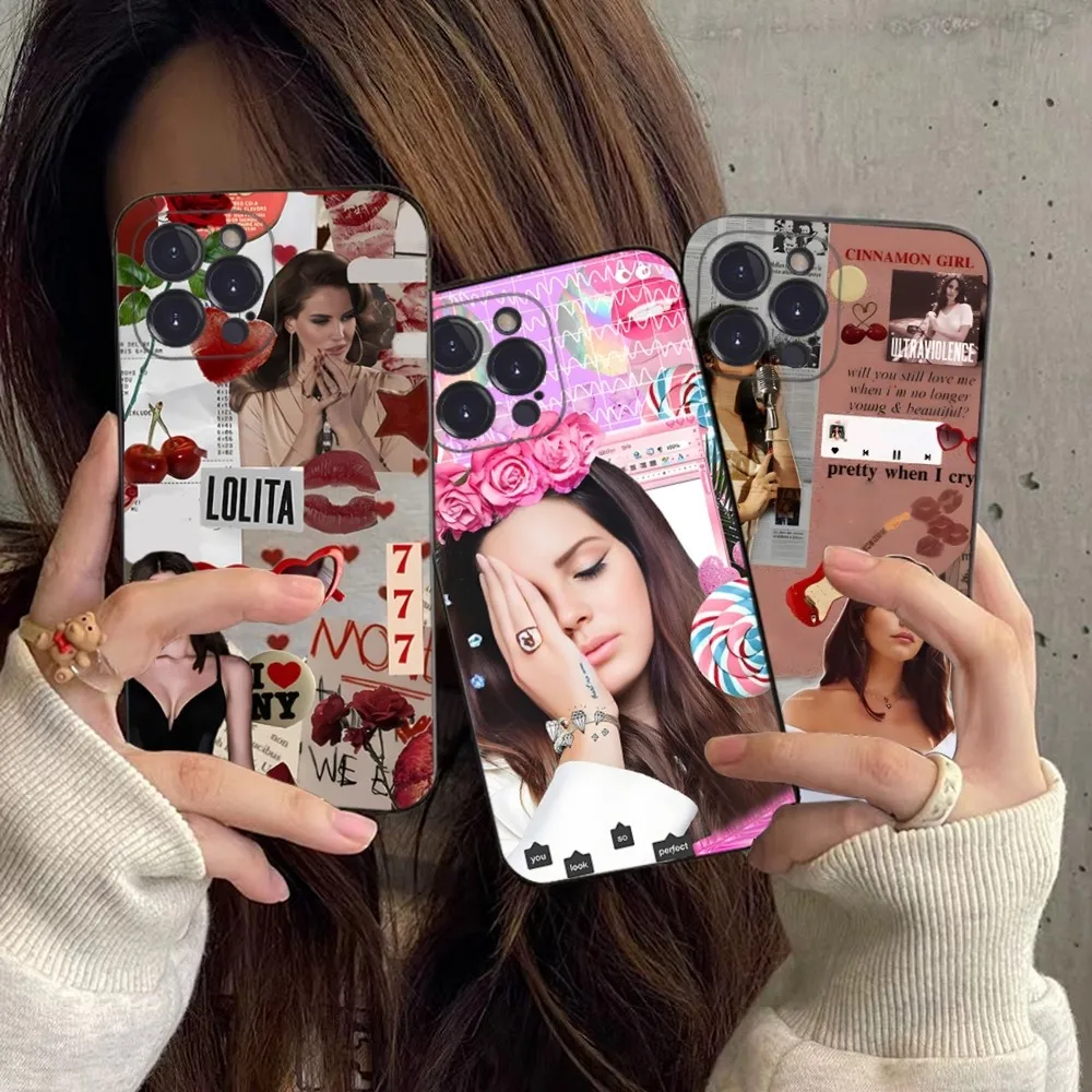 

Lana Del Rey Singer Phone Case For iPhone 15 14 11 12 13 Mini Pro XS Max Cover 6 7 8 Plus X XR SE 2020 Funda Shell